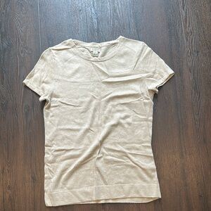 J. Crew Classic Beige Women's Top